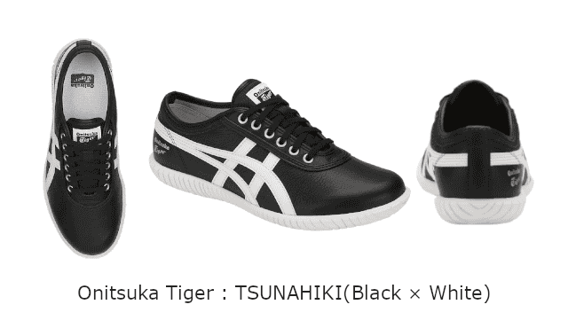 Onitsuka Tiger รุ่น TSUNAHIKI (สี:Black × White)