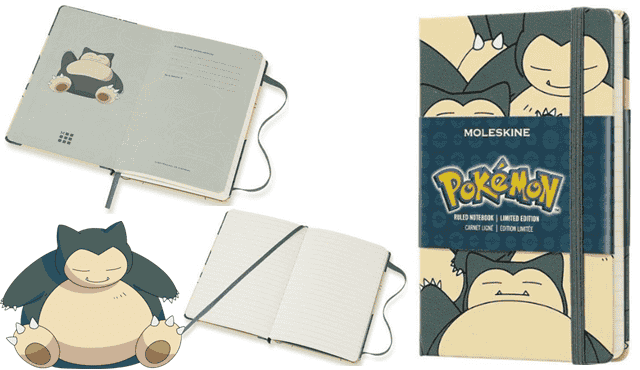 Pokemon Moleskine Notebook สมุดโน้ตแบบพกพา ลายKabigon
