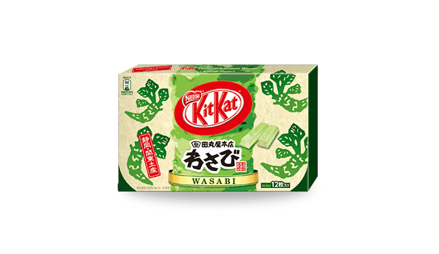 Nestle KITKAT Mini Tamaruya Honten Wasabi เนสท์เล่คิตแคตมินิ รสทามารุยะ ฮอนเต็น วาซาบิ