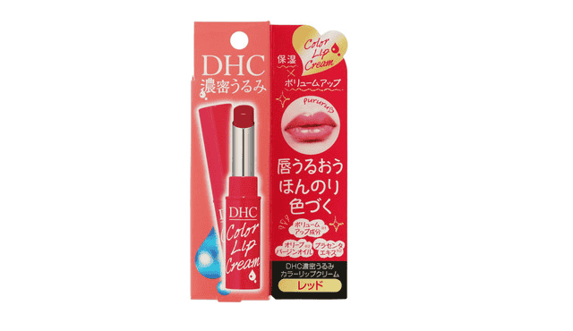 DHC ลิปครีมสี บำรุงริมฝีปากนุ่มชุ่มชื่น (สีแดง)