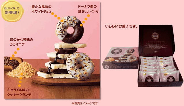 Tokyo Chocolat Donuts โดนัทจิ๋วรสช็อกโก้เคลือบไวท์ช็อกโกแลต 6 ชิ้น