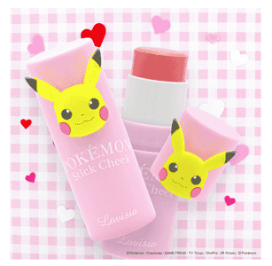 Pokemon Stick Cheek "Milky Pink (Pikachu)"