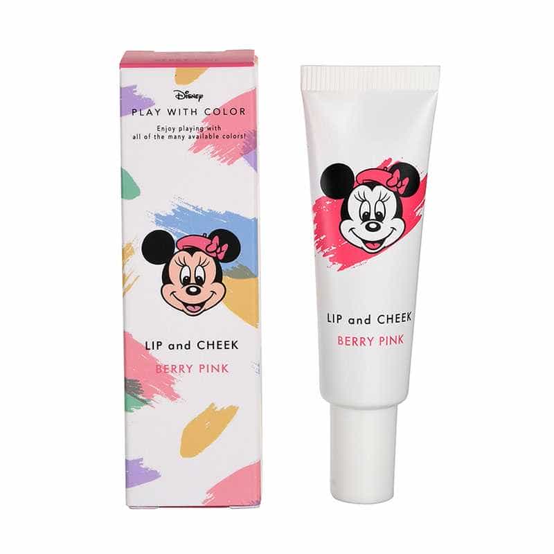 [Witch's Pouch] Minnie Lip & Cheek Berry Pink Play with Color Disney Store Limited สีชมพูเบอร์รี่