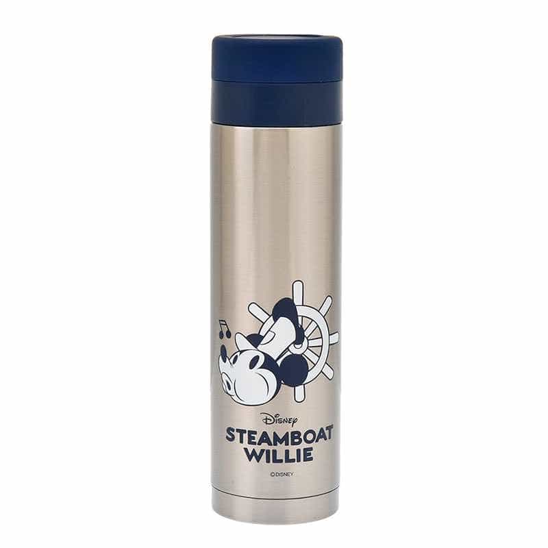 [SHIPS] Mickey Stainless Bottle Steamboat Willie