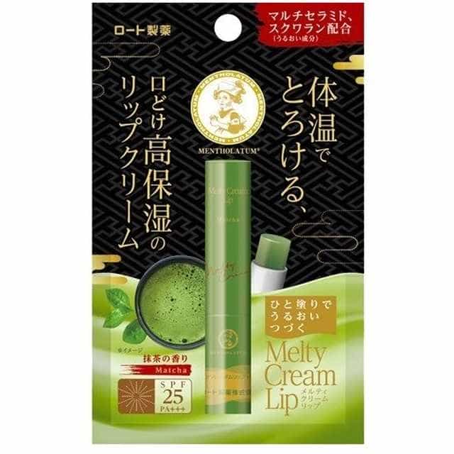 Mentholatum Melty Cream Lip กลิ่นชาเขียว