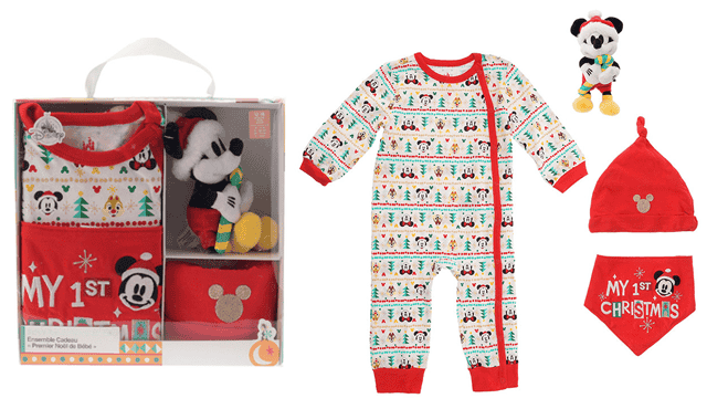 Baby Gift Christmas Set Mickey เซ็ตของขวัญสำหรับเด็กเล็ก
