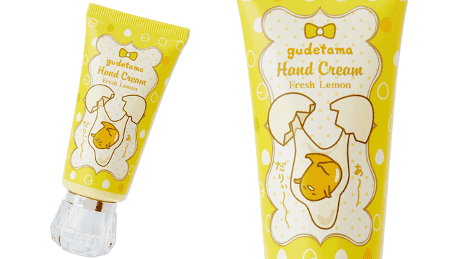 Gudetama Hand Cream(Gel) ครีมทามือ ชนิดเจล กลิ่นเลม่อน 30ml