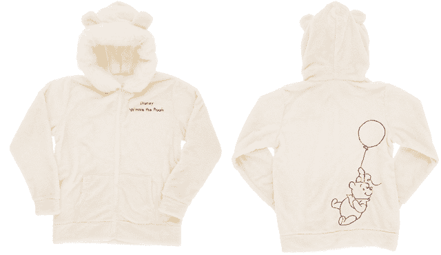 White Pooh 2018 「Limited Edition」เสื้อฮู้ดผ้าขน