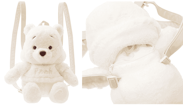 White Pooh 2018 「Limited Edition」ตุ๊กตากระเป๋าสะพาย