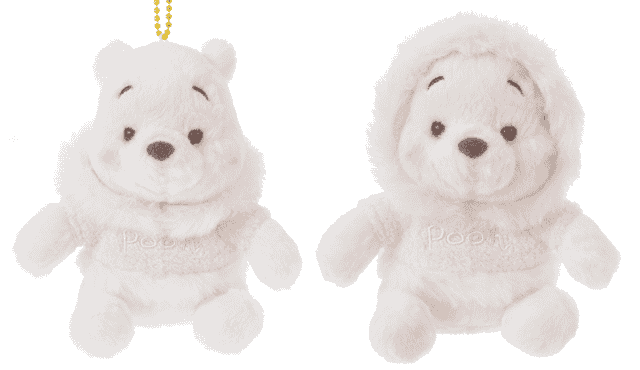 White Pooh 2018 「Limited Edition」พวงกุญแจตุ๊กตา