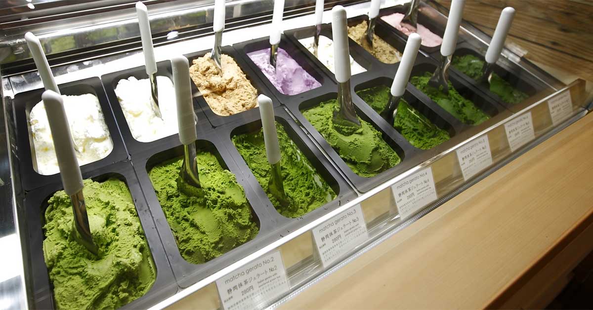 พาไปชิมกับไอศกรีมชาเขียวที่ย่าน Asakusa ที่เขาว่ากันว่าเป็นไอศกรีมชาเขียวเข้มข้นที่สุดในโลกกก