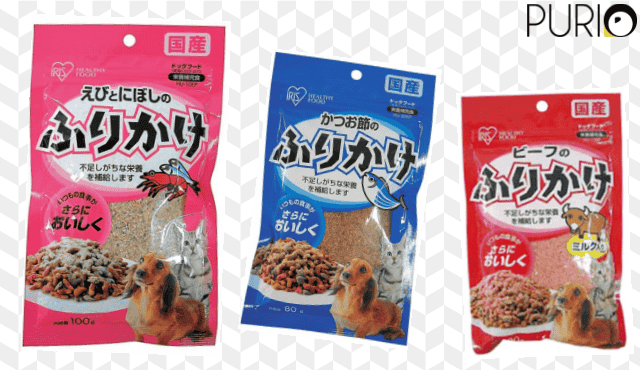 Furikake ผงโรยอาหารสุนัขและแมว เพิ่มรสชาติ