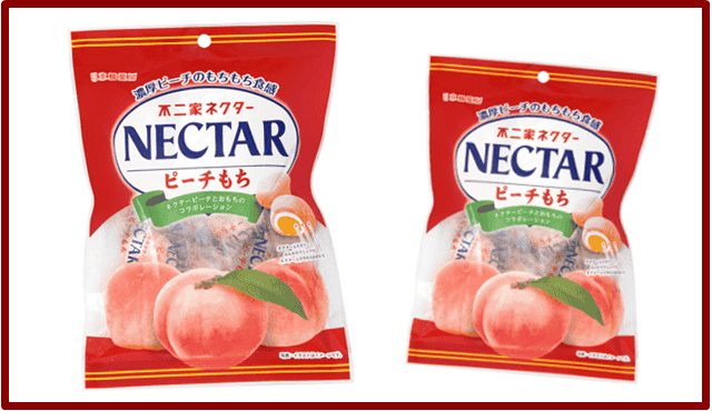 Nectar Peach Mochi โมจิรสพีช 100g