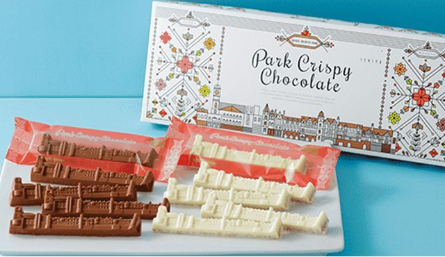 「Limited Edition」Park Crispy Chocolate ช็อกโกแลตครั้นชี่2รสชาติ 10ชิ้น