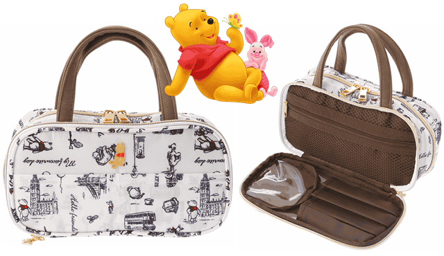 Winnie The Pooh「Goodbye Christopher Robin」Pouch กระเป๋าเครื่องสำอางแบบถือ